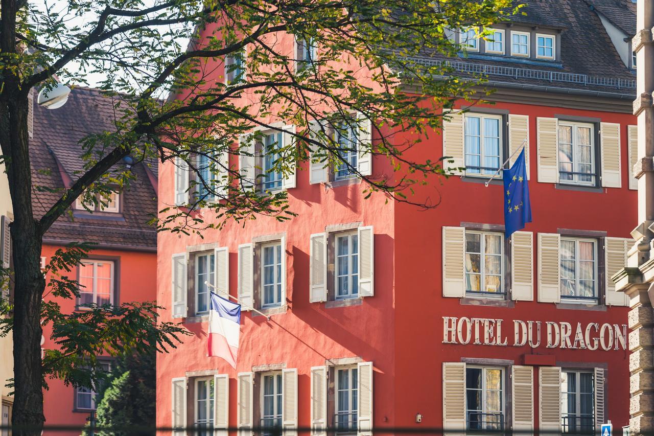Hotel Du Dragon Straßburg Exterior foto